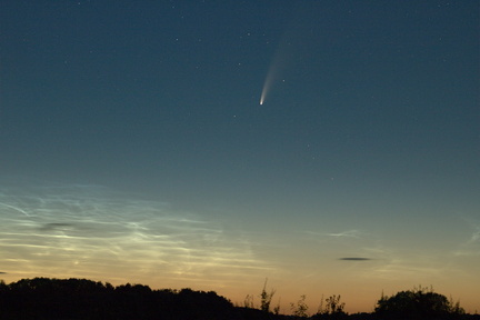 C/2020 F3 (NEOWISE) - Nightscape