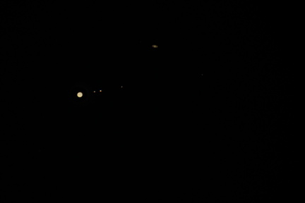 Jupiter bei Saturn - Konjunktion 2020