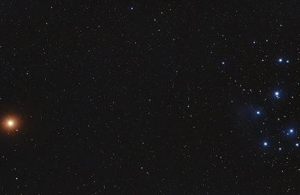 Mars bei den Plejaden - 2021