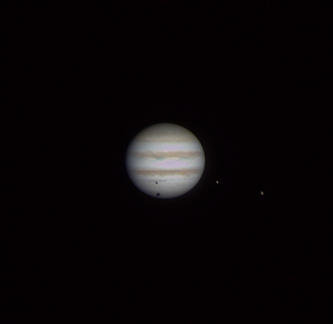 Jupiter mit doppeltem Mondschatten - 2023