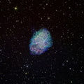 M 1 - Krebsnebel (engl. Crab Nebula)