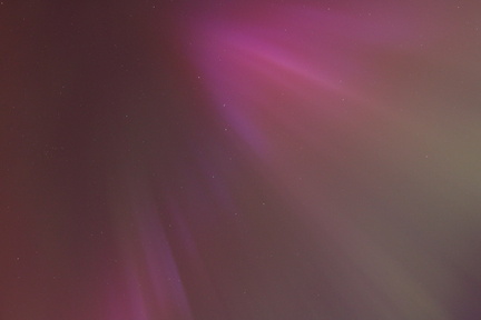 Großen Wagen mit Polarlichtern