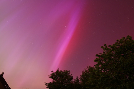 Blick in Richtung Osten um kurz vor 1 Uhr