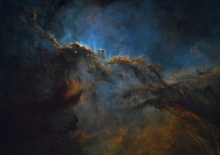 NGC 6188 - Fighting Dragons of Ara - starless