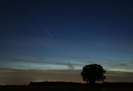 C/2023 A3 (Tsuchinshan-ATLAS) - Nightscape